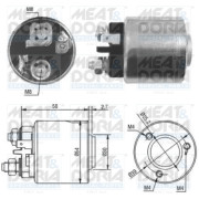 46083 Elektromagnetický spínač, startér MEAT & DORIA