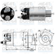 46100 Elektromagnetický spínač, startér MEAT & DORIA