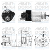 46155 Elektromagnetický spínač, startér MEAT & DORIA