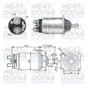 46251 Elektromagnetický spínač, startér MEAT & DORIA