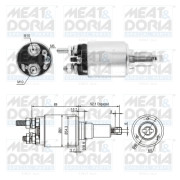 46302 Elektromagnetický spínač, startér MEAT & DORIA