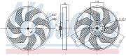 RT7686 Větrák, chlazení motoru AVA QUALITY COOLING