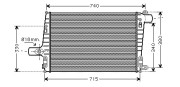 AI4259 Chladič turba AVA QUALITY COOLING