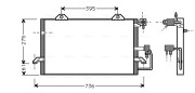 AI5121 Kondenzátor, klimatizace AVA QUALITY COOLING