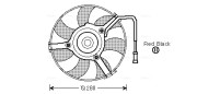 AI7504 Větrák, chlazení motoru AVA QUALITY COOLING