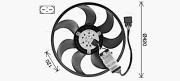 AI7530 Větrák, chlazení motoru AVA QUALITY COOLING