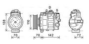 AIK381 Kompresor, klimatizace AVA QUALITY COOLING