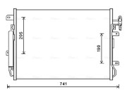 AUA5217D Kondenzátor, klimatizace AVA QUALITY COOLING