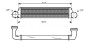 BW4280 Chladič turba AVA QUALITY COOLING