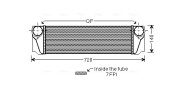 BW4376 Chladič turba AVA QUALITY COOLING