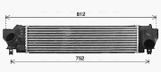 BW4582 Chladič turba AVA QUALITY COOLING