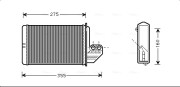 BWA6172 Výměník tepla, vnitřní vytápění AVA QUALITY COOLING