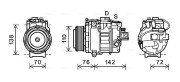 BWAK419 Kompresor, klimatizace AVA QUALITY COOLING