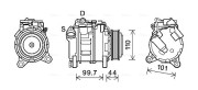 BWAK493 Kompresor, klimatizace AVA QUALITY COOLING