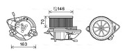 CN8295 vnitřní ventilátor AVA QUALITY COOLING