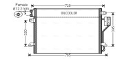 CR5106 Kondenzátor, klimatizace AVA QUALITY COOLING