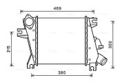 DN4411 Chladič turba AVA QUALITY COOLING