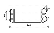 FD4472 Chladič turba AVA QUALITY COOLING