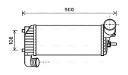 FD4574 Chladič turba AVA QUALITY COOLING