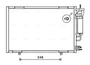 FD5490D Kondenzátor, klimatizace AVA QUALITY COOLING