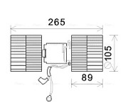 FD8569 vnitřní ventilátor AVA QUALITY COOLING