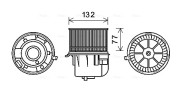 FD8572 Elektromotor, vnitřní ventilátor AVA QUALITY COOLING