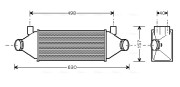 FDA4314 Chladič turba AVA QUALITY COOLING