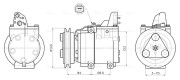 FDAK712 Kompresor, klimatizace AVA QUALITY COOLING