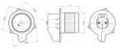 FT8489 vnitřní ventilátor AVA QUALITY COOLING