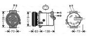 FTAK334 Kompresor, klimatizace AVA QUALITY COOLING