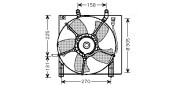 HD7534 Větrák, chlazení motoru AVA QUALITY COOLING