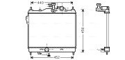 HY2103 Chladič, chlazení motoru AVA QUALITY COOLING