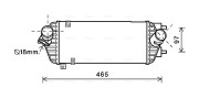 HY4293 Chladič turba AVA QUALITY COOLING