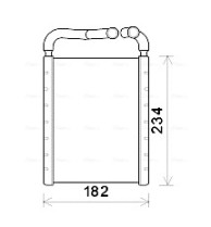 HY6375 Výměník tepla, vnitřní vytápění AVA QUALITY COOLING