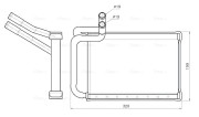 HY6603 Výměník tepla, vnitřní vytápění AVA QUALITY COOLING