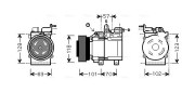 HYK209 Kompresor, klimatizace AVA QUALITY COOLING