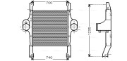 IV4067 Chladič turba AVA QUALITY COOLING