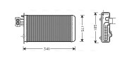 IV6047 Výměník tepla, vnitřní vytápění AVA QUALITY COOLING