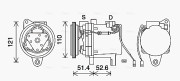 MCAK019 Kompresor, klimatizace AVA QUALITY COOLING