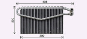 MEV310 Výparník, klimatizace AVA QUALITY COOLING