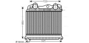 MN4076 Chladič turba AVA QUALITY COOLING