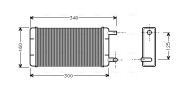 MS6108 Výměník tepla, vnitřní vytápění AVA QUALITY COOLING