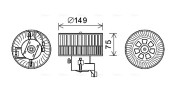 MS8619 Elektromotor, vnitřní ventilátor AVA QUALITY COOLING