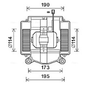 MS8669 vnitřní ventilátor AVA QUALITY COOLING