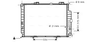 MSA2228 Chladič, chlazení motoru AVA QUALITY COOLING