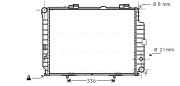 MSA2231 Chladič, chlazení motoru AVA QUALITY COOLING