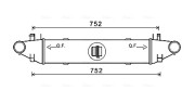 MSA4596 Chladič turba AVA QUALITY COOLING