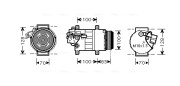 MSK404 Kompresor, klimatizace AVA QUALITY COOLING