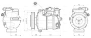 MSAK785 Kompresor, klimatizace AVA QUALITY COOLING