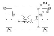 MSD597 Sušárna, klimatizace AVA QUALITY COOLING